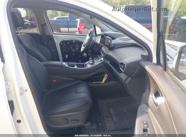 5NMS3DAJ1PH588046 2023 HYUNDAI SANTA FE White Vista interior delantera