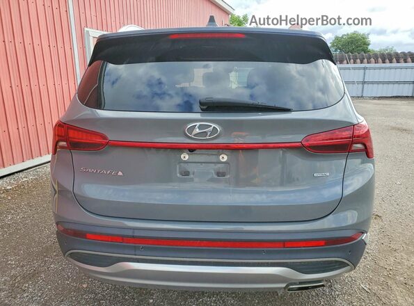 5NMS3DAJ4NH425274 2022 HYUNDAI SANTA Gray Հետևի տեսք