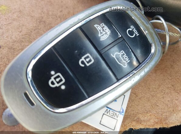5NMS3DAJ5MH345318 2021 HYUNDAI SANTA FE Black Вид панелі приладів