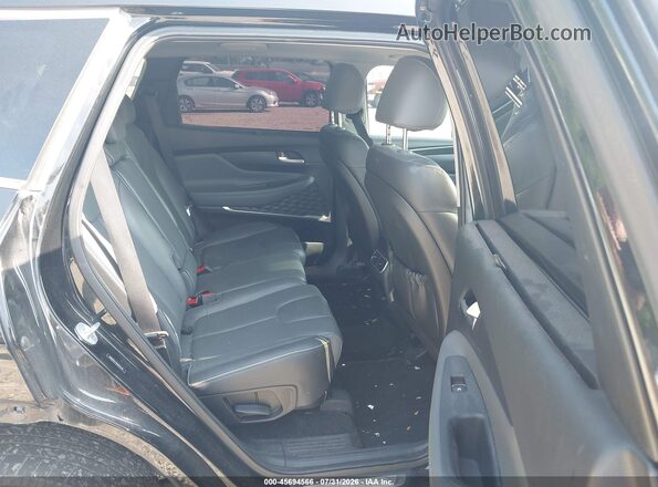 5NMS3DAJ5MH345318 2021 HYUNDAI SANTA FE Black Вид наклейки з VIN-кодом