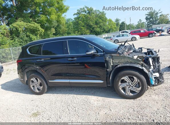 5NMS3DAJ5MH345318 2021 HYUNDAI SANTA FE Black Панорамний вид салону 360°