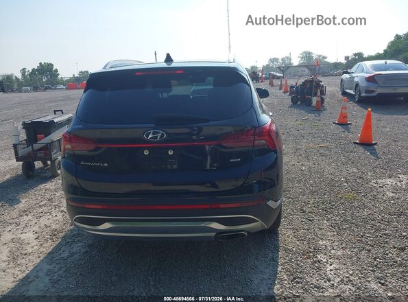 5NMS3DAJ5MH345318 2021 HYUNDAI SANTA FE Black 