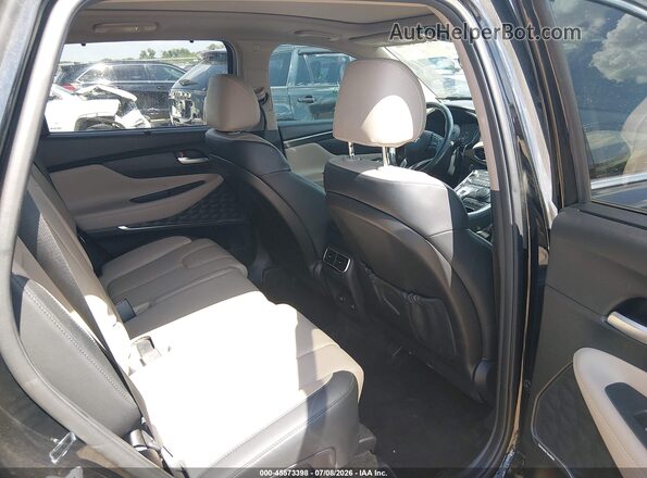 5NMS3DAJ5PH607889 2023 HYUNDAI SANTA FE Black Widok naklejki z numerem VIN