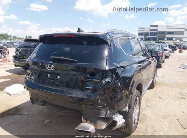 5NMS3DAJ5PH607889 2023 HYUNDAI SANTA FE Black Tył prawy