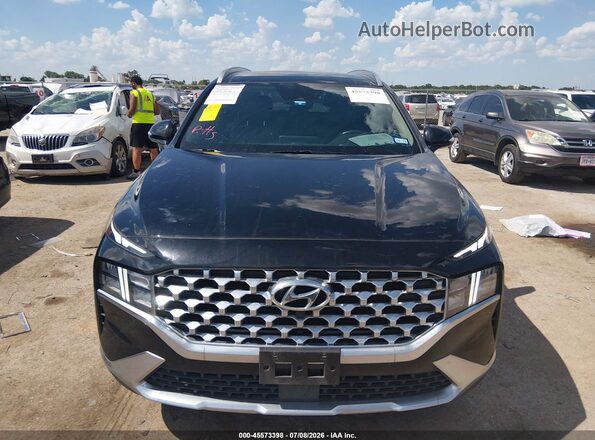 5NMS3DAJ5PH607889 2023 HYUNDAI SANTA FE Black Widok zestawu wskaźników