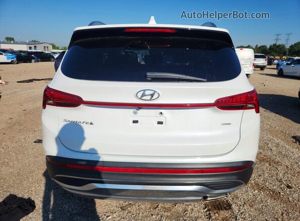 5NMS3DAJ6MH352617 2021 HYUNDAI SANTA White უკანა ხედი