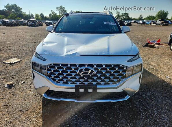 5NMS3DAJ6MH352617 2021 HYUNDAI SANTA White წინა ხედი