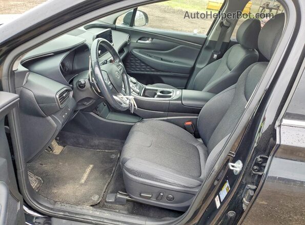 5NMS3DAJ6MH353573 2021 HYUNDAI SANTA Black Вид салону спереду