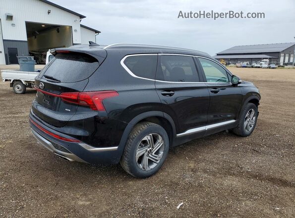 5NMS3DAJ6MH353573 2021 HYUNDAI SANTA Black Задня права чверть