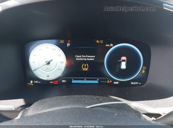 5NMS3DAJ7NH446443 2022 HYUNDAI SANTA FE Black Rear seats view