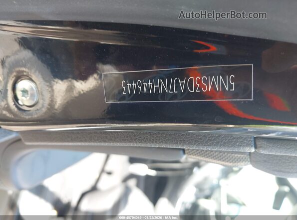 5NMS3DAJ7NH446443 2022 HYUNDAI SANTA FE Black Engine compartment view