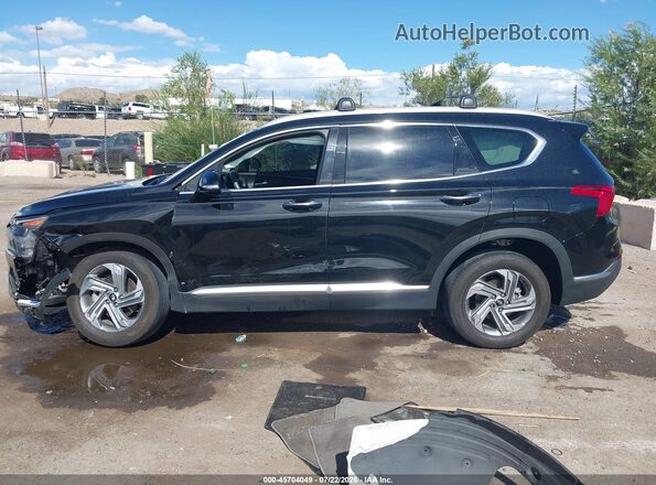 5NMS3DAJ7NH446443 2022 HYUNDAI SANTA FE Black 360 interior view