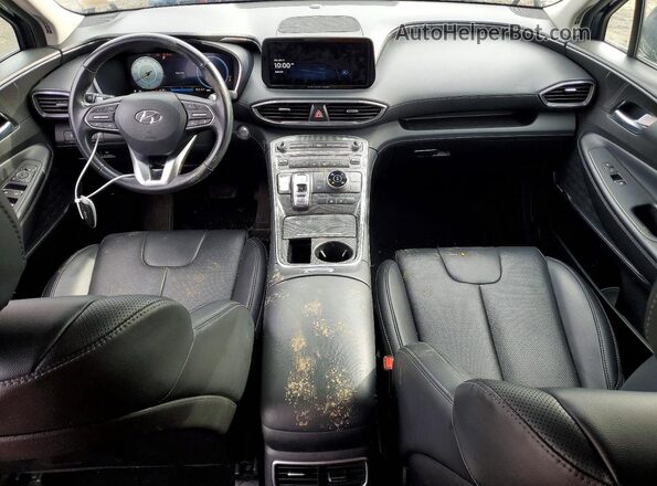 5NMS3DAJ7PH541930 2023 HYUNDAI SANTA Синий Вид панели приборов