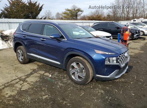 5NMS3DAJ7PH541930 2023 HYUNDAI SANTA Синий Передняя правая четверть