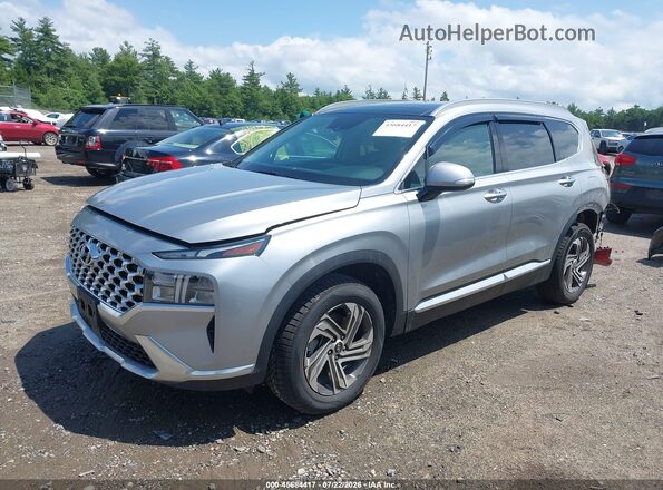5NMS3DAJ8NH476213 2022 HYUNDAI SANTA FE Серебряный Передняя левая четверть