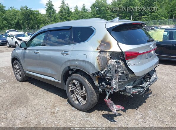 5NMS3DAJ8NH476213 2022 HYUNDAI SANTA FE Серебряный Задняя левая четверть