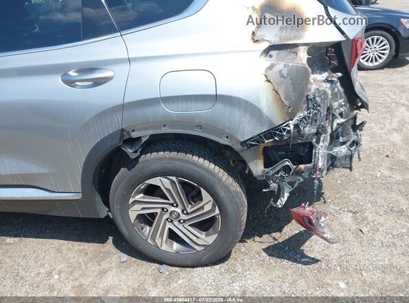 5NMS3DAJ8NH476213 2022 HYUNDAI SANTA FE Серебряный Вид задней части салона