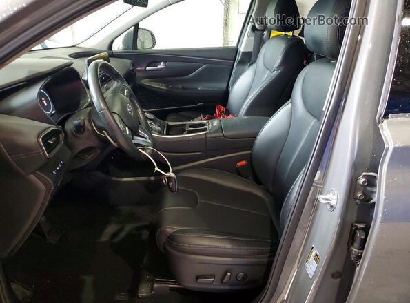 5NMS3DAJ8PH549101 2023 HYUNDAI SANTA Gray Widok wnętrza z przodu