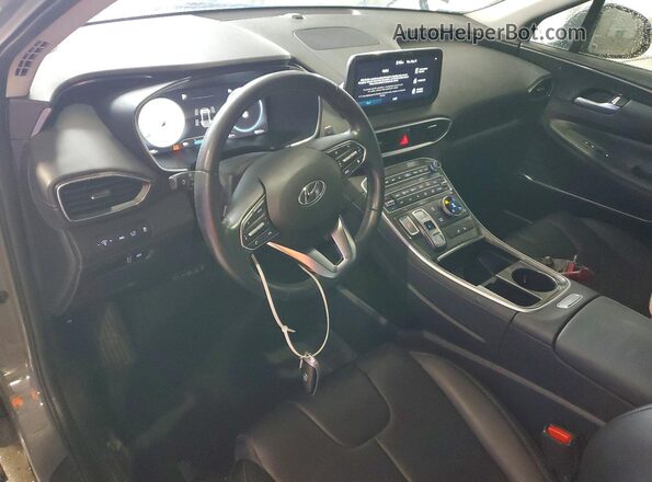 5NMS3DAJ8PH549101 2023 HYUNDAI SANTA Gray Widok deski rozdzielczej