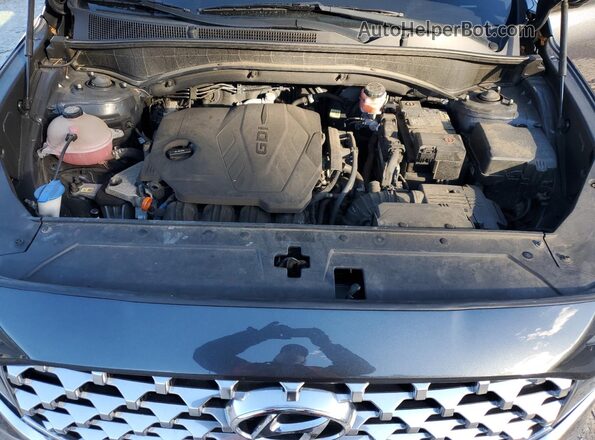 5NMS3DAJ9MH326271 2021 HYUNDAI SANTA Charcoal Vista del compartimento del motor