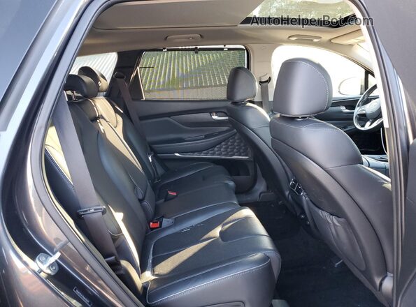 5NMS3DAJ9MH326271 2021 HYUNDAI SANTA Charcoal Vista interior trasera