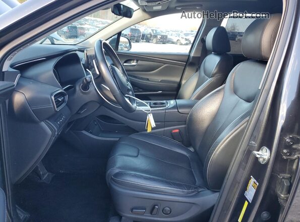 5NMS3DAJ9MH326271 2021 HYUNDAI SANTA Charcoal Vista interior delantera