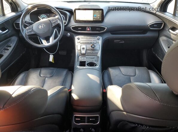5NMS3DAJ9MH326271 2021 HYUNDAI SANTA Charcoal Vista del salpicadero