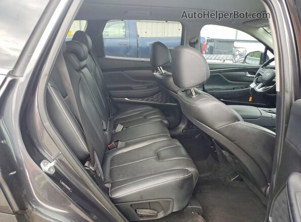 5NMS3DAJ9NH386620 2022 HYUNDAI SANTA Charcoal Rear interior view