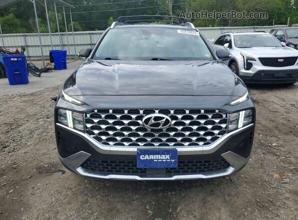5NMS3DAJ9NH386620 2022 HYUNDAI SANTA Charcoal Front view