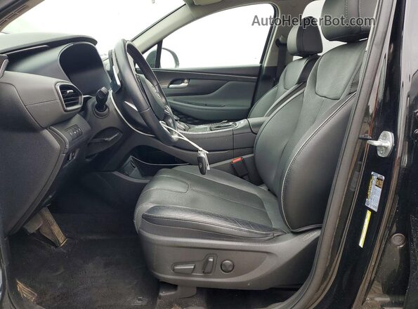 5NMS3DAJ9NH435721 2022 HYUNDAI SANTA Black Front interior view