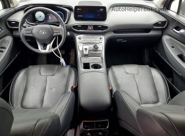 5NMS3DAJ9NH435721 2022 HYUNDAI SANTA Black Dashboard view