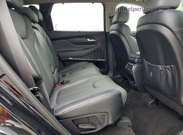 5NMS3DAJ9NH435721 2022 HYUNDAI SANTA Black Rear interior view