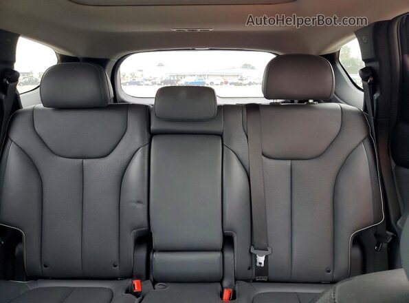 5NMS3DAJ9NH435721 2022 HYUNDAI SANTA Black Rear seats view