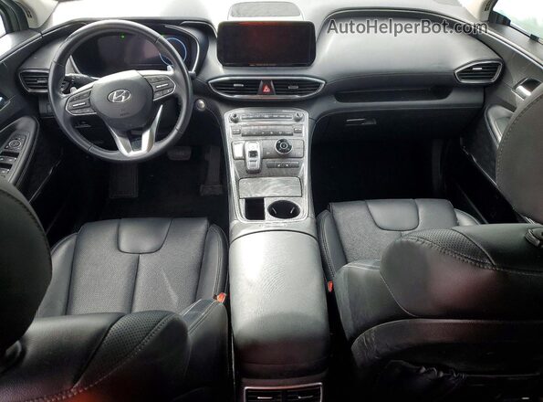 5NMS3DAJ9PH528922 2023 HYUNDAI SANTA Gray Առջևի վահանակի տեսք