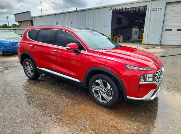 5NMS3DAJXMH326747 2021 HYUNDAI SANTA Red Przód prawy