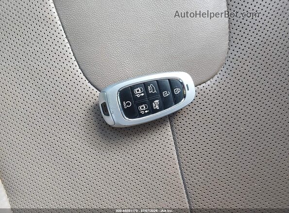 5NMS44AL3MH309562 2021 HYUNDAI SANTA FE Black Вид панелі приладів