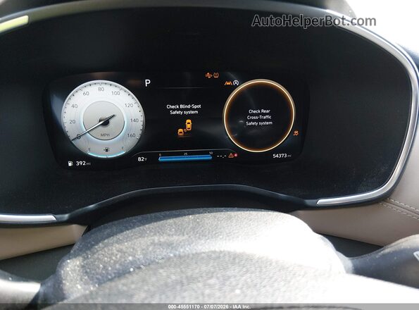 5NMS44AL3MH309562 2021 HYUNDAI SANTA FE Black Вид задніх сидінь