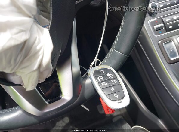 5NMS44AL4MH346409 2021 HYUNDAI SANTA FE White Առջևի վահանակի տեսք