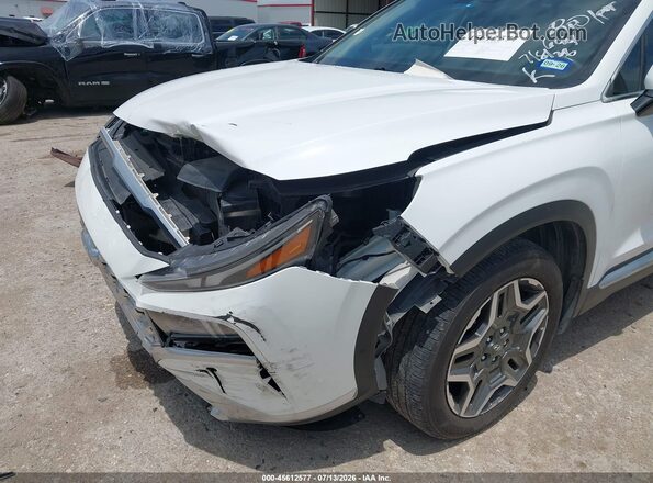 5NMS44AL4MH346409 2021 HYUNDAI SANTA FE White Դիմացի տեսք