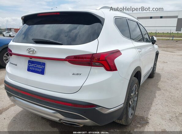 5NMS44AL4MH346409 2021 HYUNDAI SANTA FE White Հետևի աջ