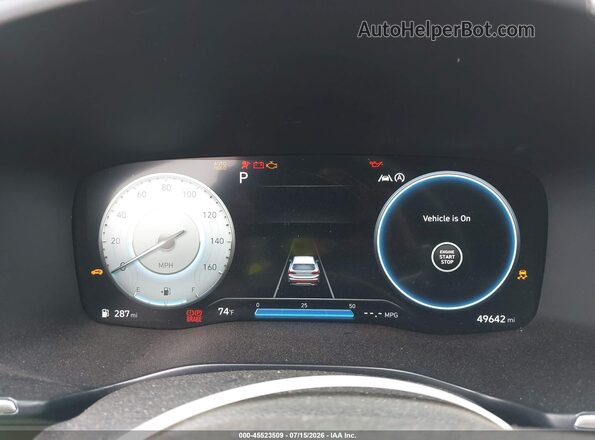 5NMS44AL4NH436872 2022 HYUNDAI SANTA FE Silver Vista de los asientos traseros