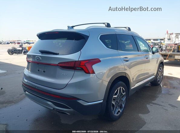 5NMS44AL4NH436872 2022 HYUNDAI SANTA FE Silver Trasero derecho