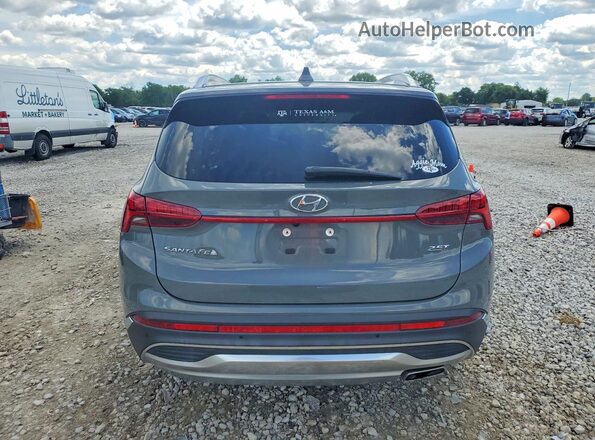 5NMS44AL6MH333399 2021 HYUNDAI SANTA Gray Vista trasera