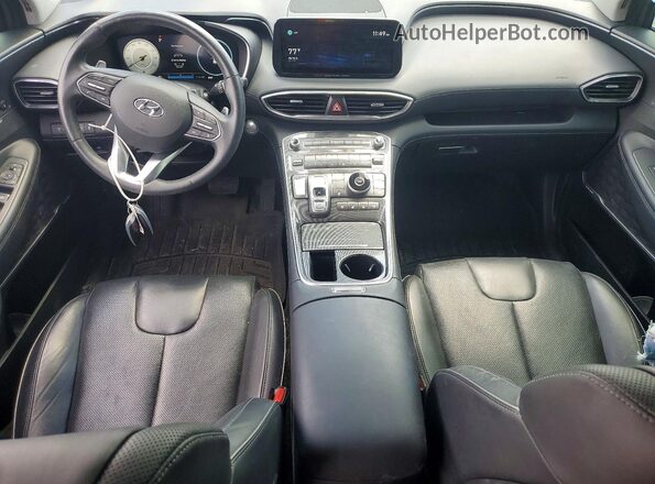 5NMS44AL6MH333399 2021 HYUNDAI SANTA Gray Vista del salpicadero