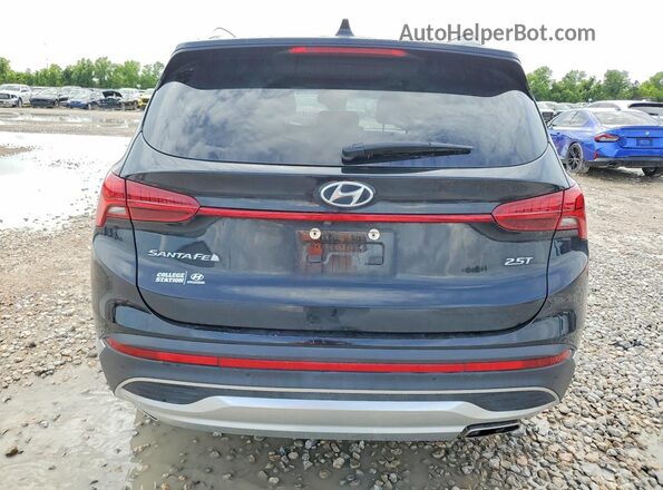 5NMS44AL6NH417062 2022 HYUNDAI SANTA Черный Вид сзади