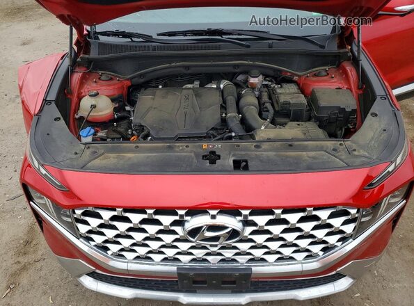 5NMS44AL6NH479724 2022 HYUNDAI SANTA Red Շարժիչի բաժամունքի տեսք