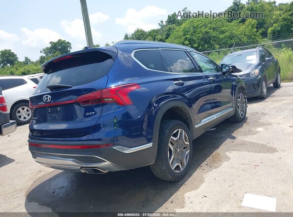 5NMS44AL6PH491004 2023 HYUNDAI SANTA FE Blue Հետևի աջ