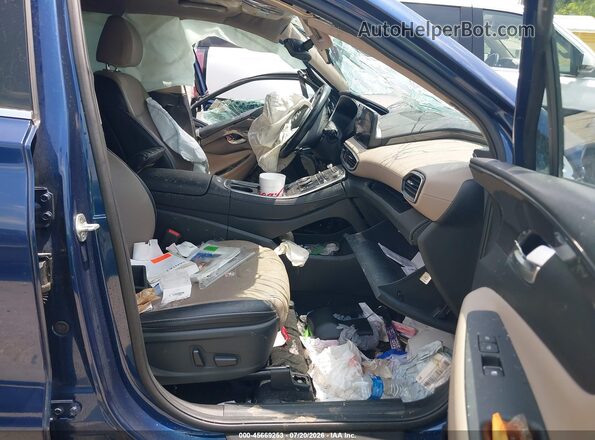 5NMS44AL6PH491004 2023 HYUNDAI SANTA FE Blue Սալոնի դիմացի տեսք