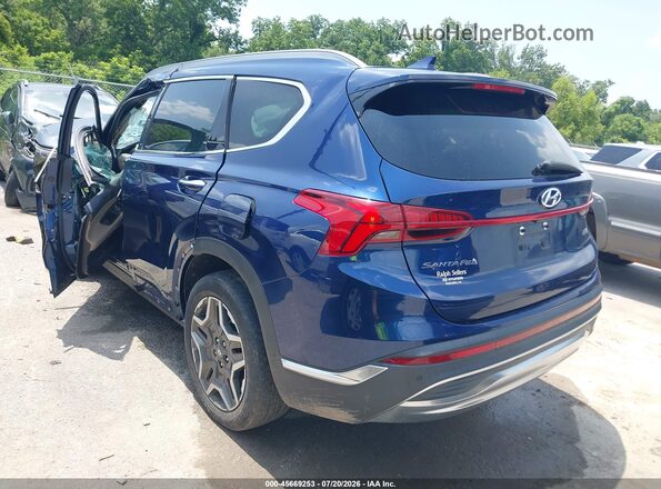 5NMS44AL6PH491004 2023 HYUNDAI SANTA FE Blue Հետևի ձախ