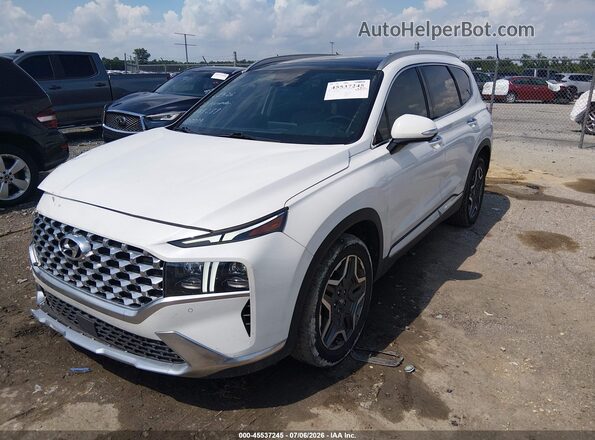 5NMS44AL7NH445288 2022 HYUNDAI SANTA FE White Front left